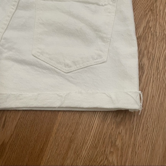 NWT Madewell High-Rise Shorts  in Tile White - 25 - Picture 6 of 12